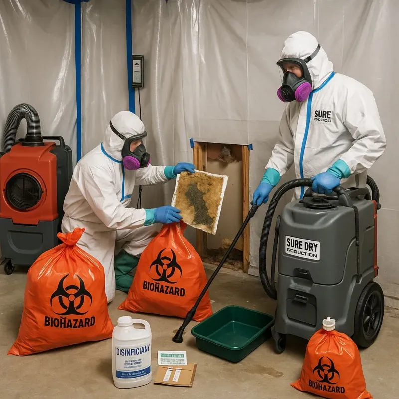 Contaminated Water Handling Protocols process in Hornsby Bend, TX